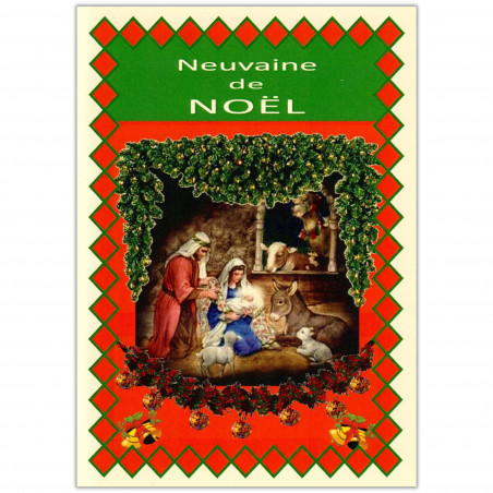 Couverture livret de neuvaine pour Noël